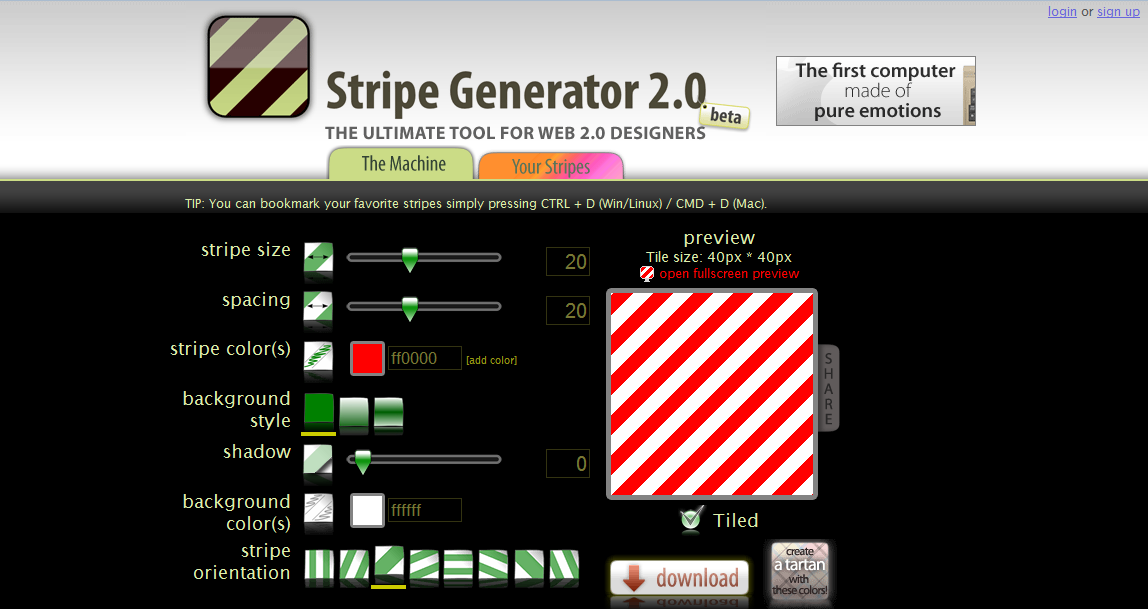 stripe generator2.0